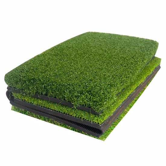 Tappetino da golf in erba artificiale con tee 30 cm x 30 cm