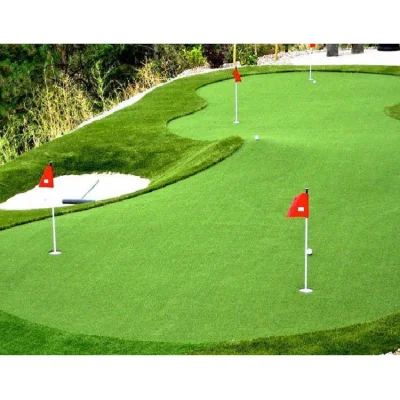 Tappeto erboso da golf verde da palestra con erba artificiale verde di alta qualità da 20 mm